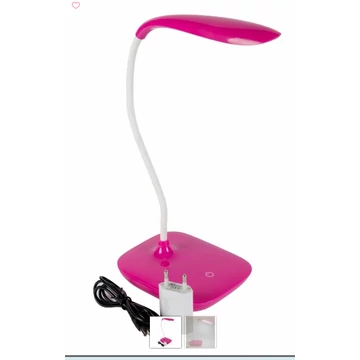 LED flexibilis asztali lámpa pink