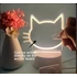 3D LED lámpa mesefigurás éjjeli lámpa cicás üzenő