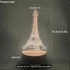 3D LED lámpa Eiffel torony figurás  éjjeli lámpa, asztali lámpa
