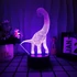 3D figurás asztali lámpa, éjjeli lámpa 16 szín távirányítóval Brachiosaurus